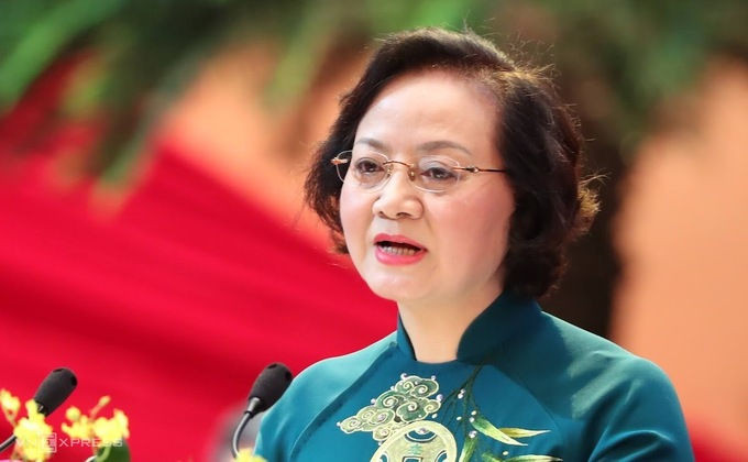 Tân Bộ trưởng Nội vụ Phạm Thị Thanh Trà. Ảnh: Hoàng Phong