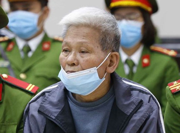 Bị cáo Bùi Viết Hiểu tại phiên phúc thẩm. Ảnh: TTXVN