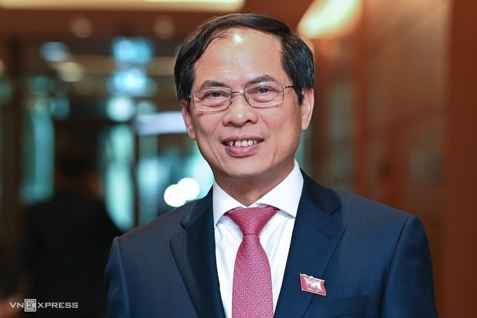Tân Bộ trưởng Ngoại giao Bùi Thanh Sơn. Ảnh: Giang Huy