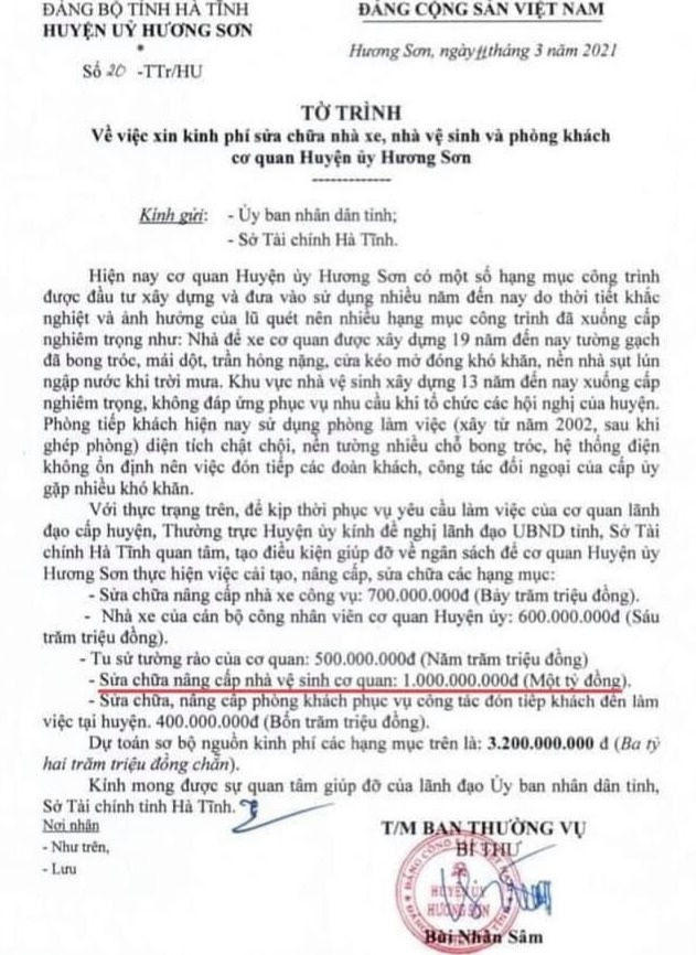 Huyện miền núi xin 1 tỷ đồng nâng cấp nhà vệ sinh - 1