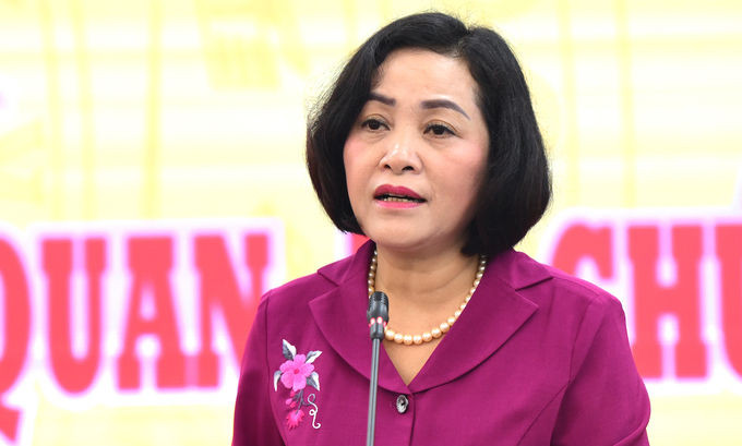 Bà Nguyễn Thị Thanh, Trưởng ban Công tác đại biểu, thuộc Ủy ban Thường vụ Quốc hội. Ảnh: Hoàng Phong