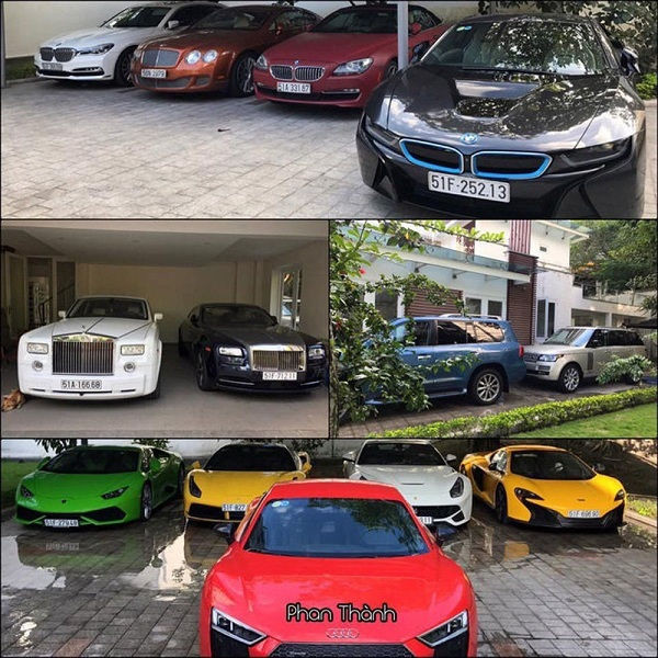 Bên trong garage siêu xe hoành tráng của giới đại gia Việt