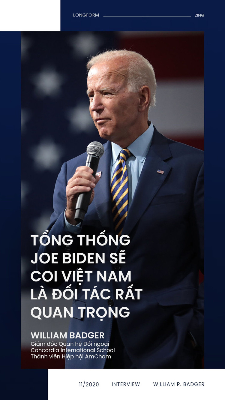 'Tổng thống Joe Biden sẽ coi Việt Nam là đối tác rất quan trọng' ảnh 1 'Tổng thống Joe Biden sẽ coi Việt Nam là đối tác rất quan trọng' ảnh 1