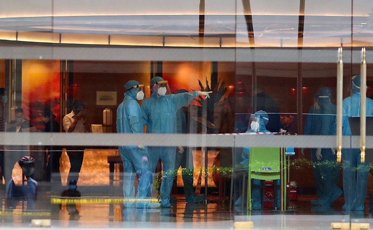 phong toa khach san shrraton o TP.HCM anh 2