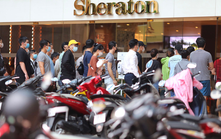 phong toa khach san shrraton o TP.HCM anh 1