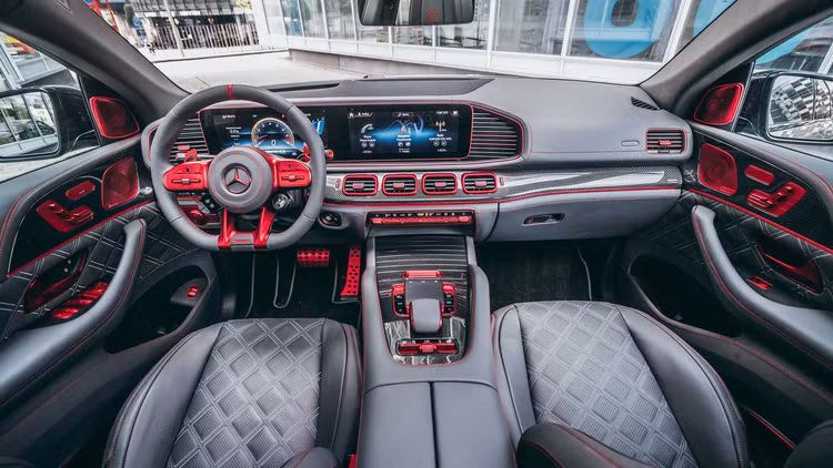 Mercedes GLE Brabus 900 Rocket đánh bại Lamborghini Urus nhờ gói độ khủng - 4