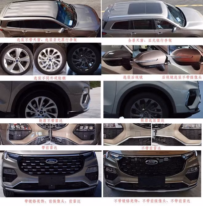 Lộ ảnh Ford Equator - đối thủ Toyota Highlander tại Trung Quốc - ảnh 12