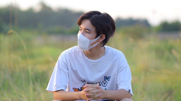 Thí sinh Dương Công Hiếu, 27 điểm khối C (thang điểm 30), nhưng đối mặt nguy cơ trượt đại học /// ẢNH: NVCC