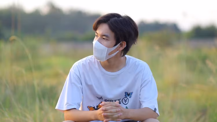 Thí sinh Dương Công Hiếu, 27 điểm khối C (thang điểm 30), nhưng đối mặt nguy cơ trượt đại học /// ẢNH: NVCC