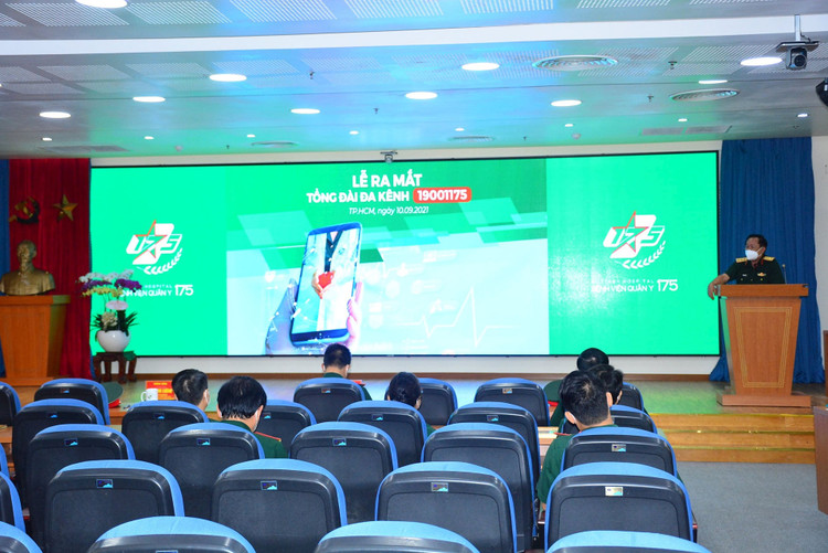  Bệnh viện Quân y 175 (Bộ Quốc phòng) triển khai 19001175, bao gồm khám chữa bệnh, các gói dịch vụ, thủ tục hành chính, tư vấn sức khỏe, công tác tuyển dụng, đối ngoại… trực tiếp đến người bệnh.