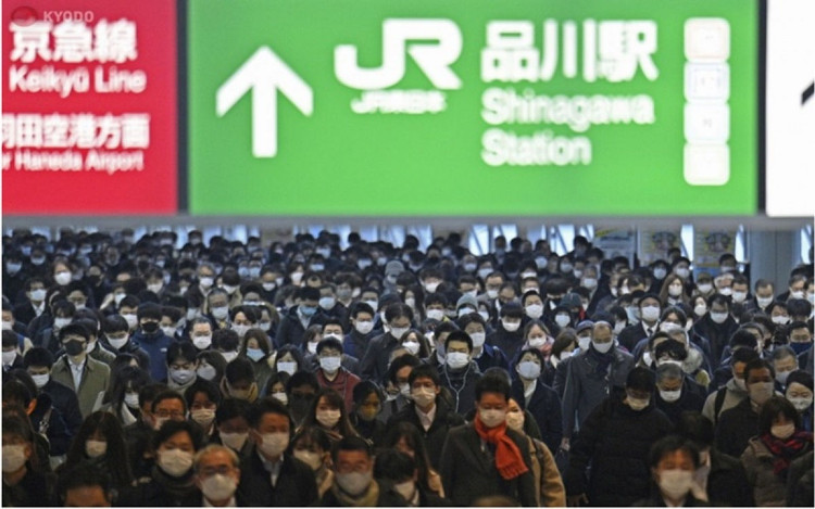                 Một góc nhà ga Shinagawa của Nhật Bản. (Ảnh: Kyodo News)