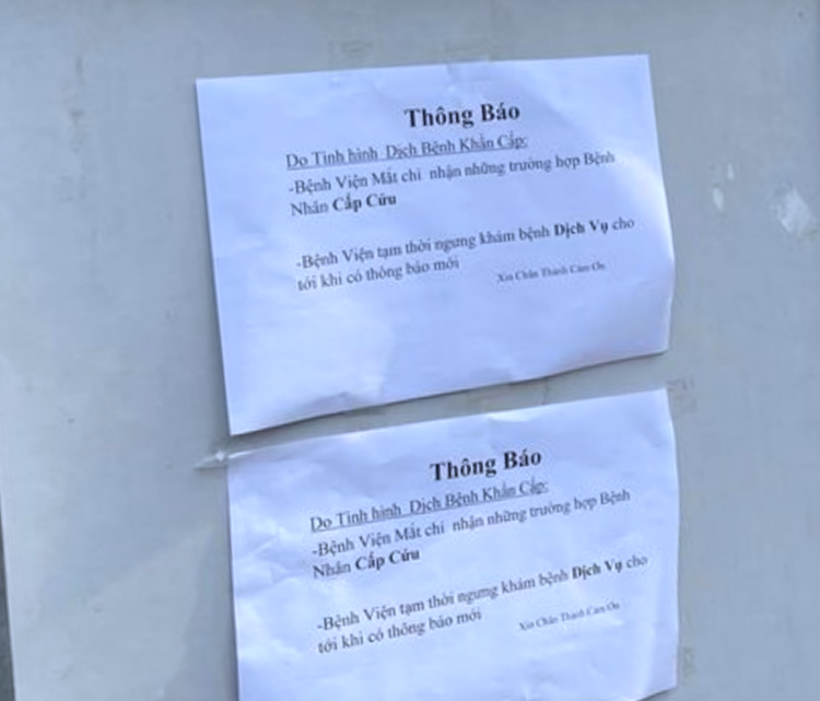 Bệnh viện Mắt TP.HCM tạm ngưng khám bệnh vì COVID-19 - 1