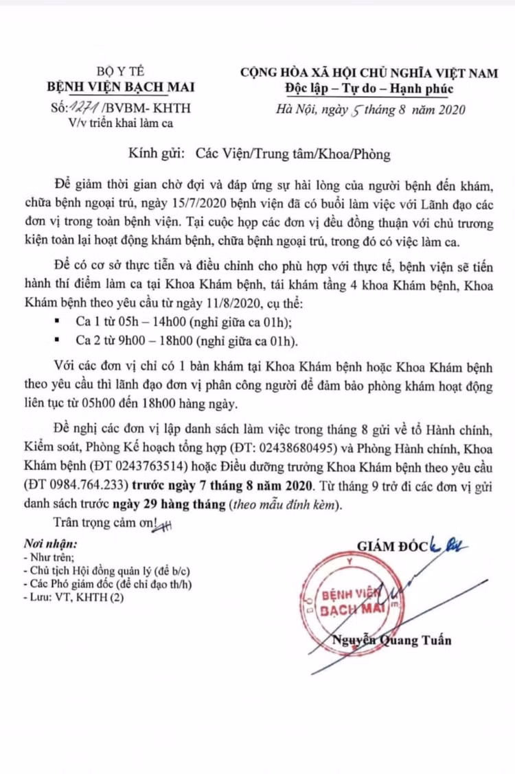 Tâm tư nặng trĩu của các bác sĩ khi nghỉ việc tại Bệnh viện Bạch Mai - 1