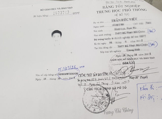 Cách mọi chức vụ trong Đảng với 9 cán bộ xã dùng bằng giả - 1