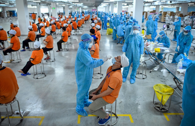 O dich o Bac Giang phuc tap anh 2