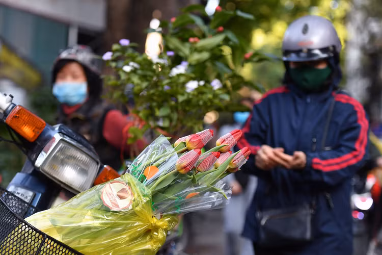 un tac giao thong ngay Tet o Ha Noi anh 11