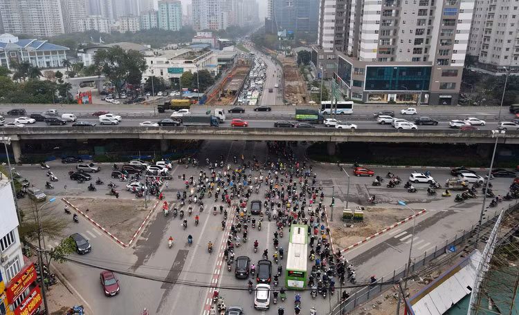 Công trường hai dự án giao thông 3.200 tỷ đồng ở thủ đô ảnh 5