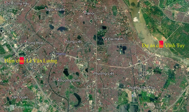 Công trường hai dự án giao thông 3.200 tỷ đồng ở thủ đô ảnh 13