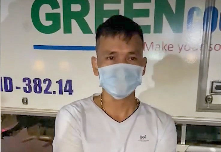 giau nguo trong thung xe lanh qua chot anh 2