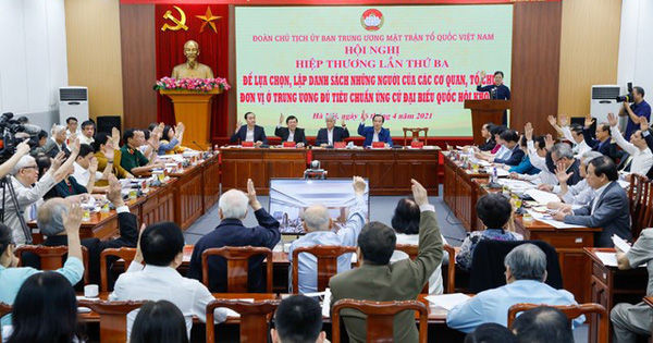 Chốt danh sách ứng cử đại biểu Quốc hội khoá XV ở Trung ương - Ảnh 1.