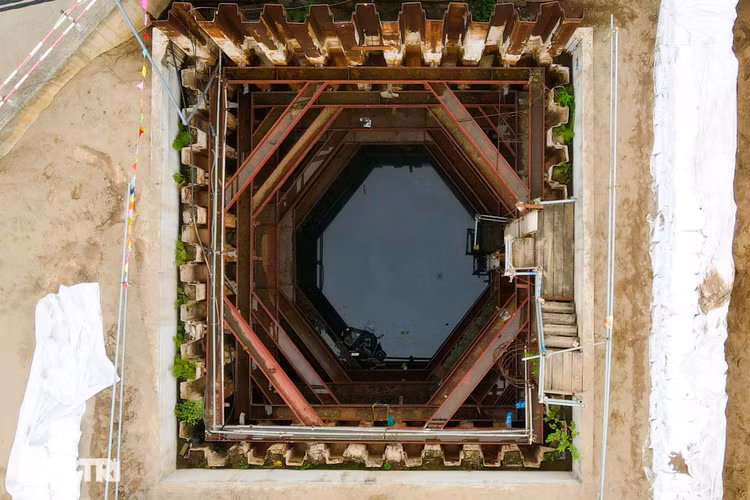 Cận cảnh nhà máy xử lý nước thải lớn nhất miền Bắc dần hình thành - 12