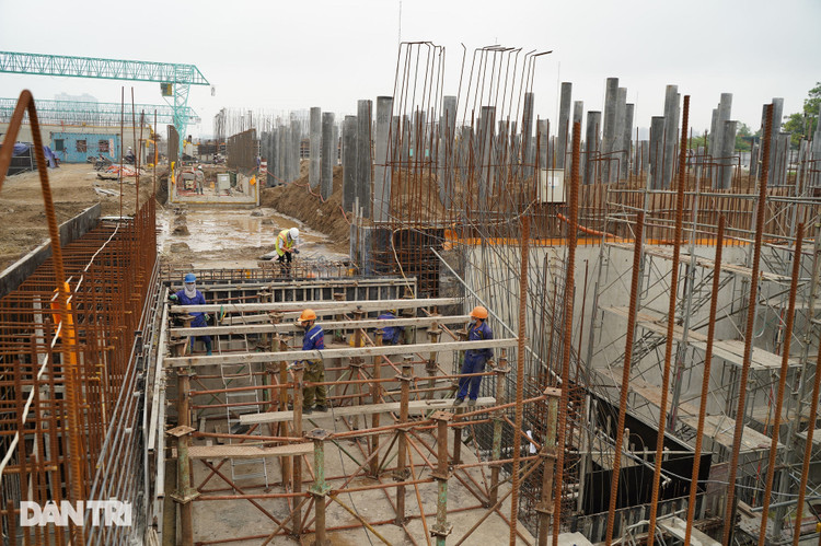 Cận cảnh nhà máy xử lý nước thải lớn nhất miền Bắc dần hình thành - 5