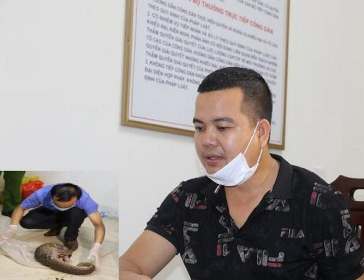 Cao Xuân Hùng và tang vật