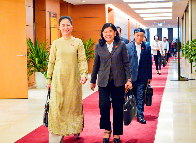 HÌNH ẢNH BÊN LỀ PHIÊN HỌP QUỐC HỘI NGÀY 26/3, KỲ HỌP THỨ 11 QUỐC HỘI KHOÁ XIV ảnh 12