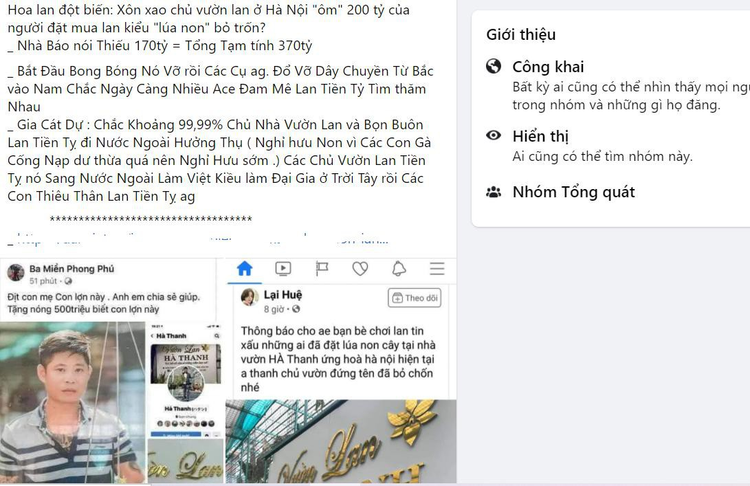 Công an điều tra vụ chủ vườn lan bị tố 'ôm' trăm tỷ của khách hàng rồi bỏ trốn ảnh 1