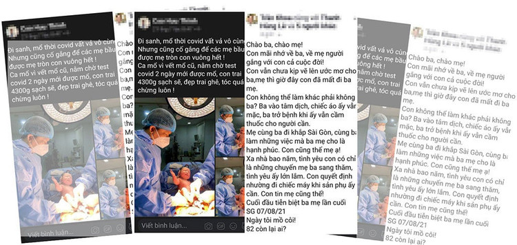 Tin giả vụ “bác sĩ Trần Khoa” /// ẢNH: CHỤP MÀN HÌNH