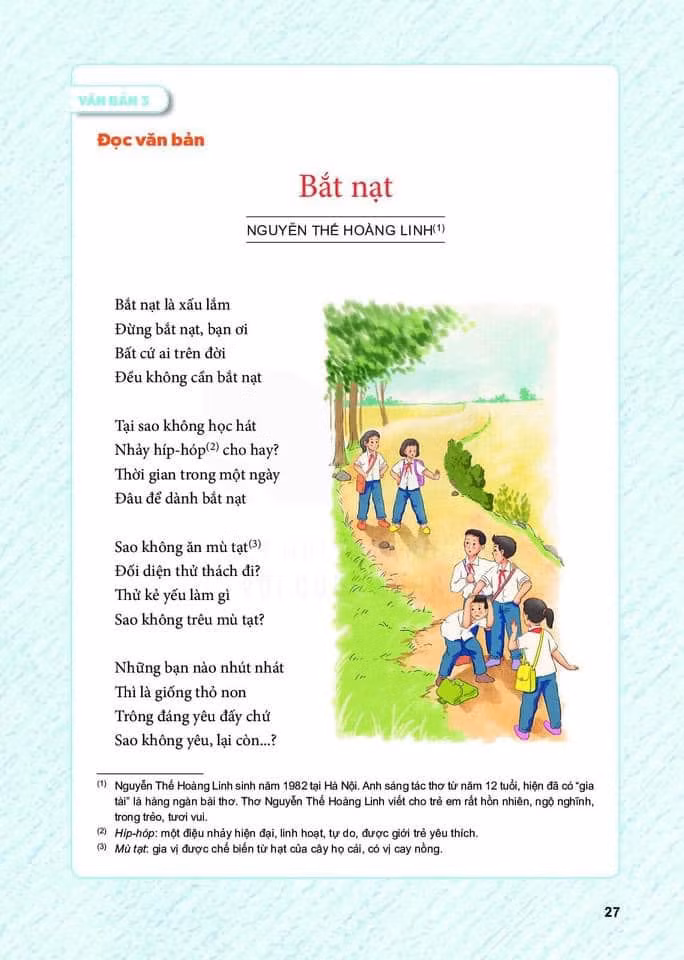 Nhà thơ Nguyễn Thế Hoàng Linh nói gì về bài thơ 'Bắt nạt' đang gây tranh cãi? - ảnh 1