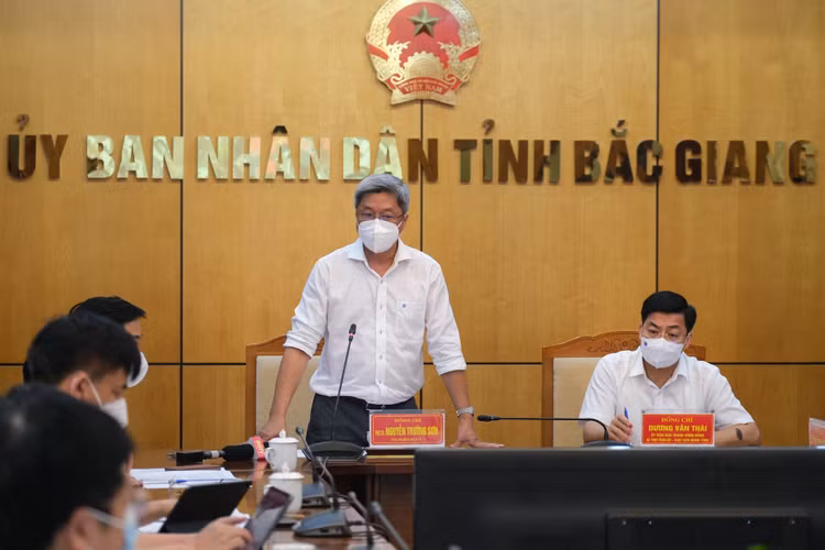 Covid-19 tai tinh Bac Giang anh 1