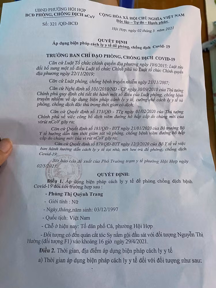 thoi gian cach ly tap trung anh 1