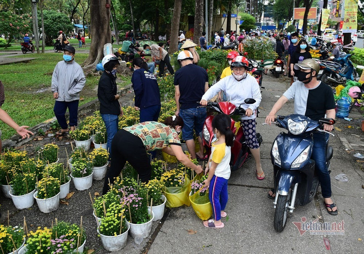 Tiểu thương rướm nước mắt bán tháo, cắt bỏ hoa ế ngày 30 Tết
