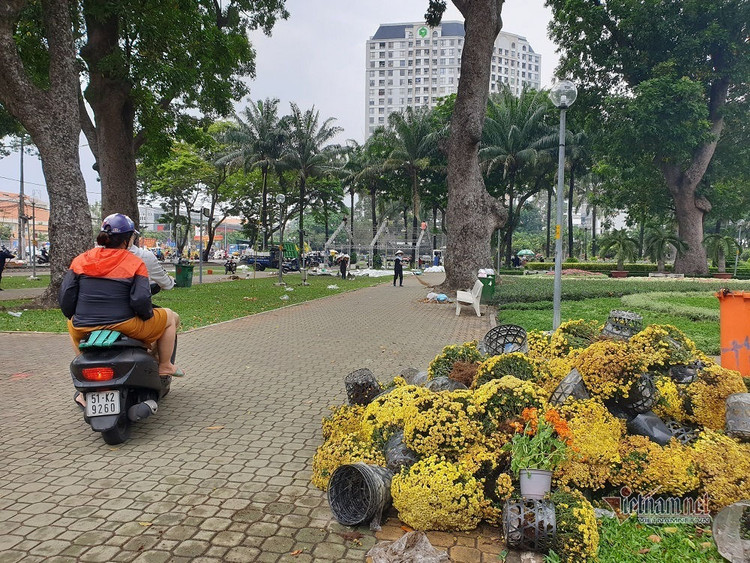 Tiểu thương rướm nước mắt bán tháo, cắt bỏ hoa ế ngày 30 Tết