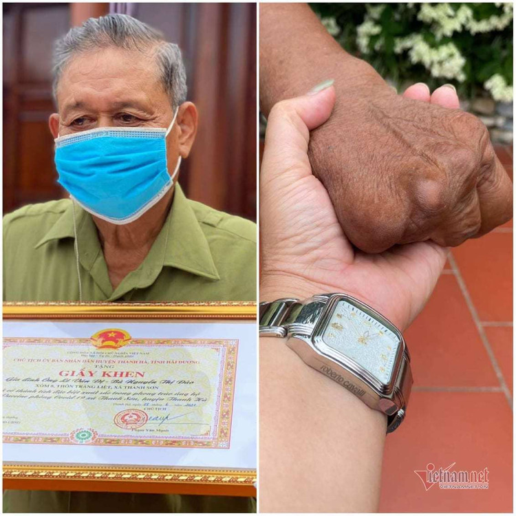 Vợ chồng người thương binh gom 4,5 tỷ đồng dưỡng già tặng quỹ vắc xin