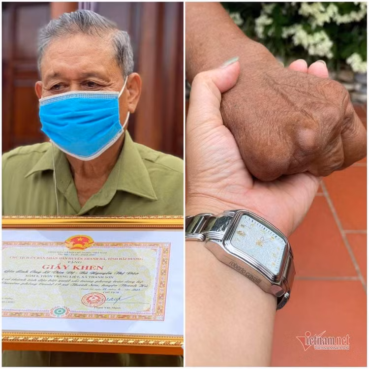 Vợ chồng người thương binh gom 4,5 tỷ đồng dưỡng già tặng quỹ vắc xin