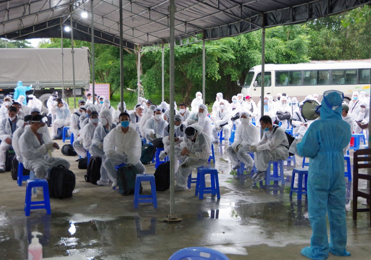 155 công dân Việt Nam về từ Đài Loan (Trung Quốc) hoàn thành cách ly y tế ảnh 1