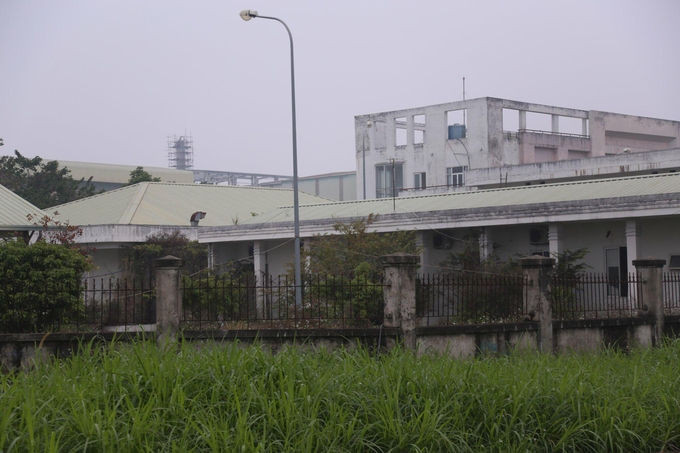Dự án đang bỏ hoang. Ảnh: Phạm Dự