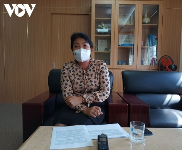 Bà Lê Thị Hồng Vân - Phó Giám đốc BHXH Bình Thuận.