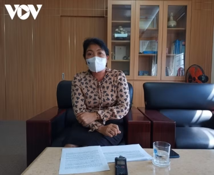 Bà Lê Thị Hồng Vân - Phó Giám đốc BHXH Bình Thuận.