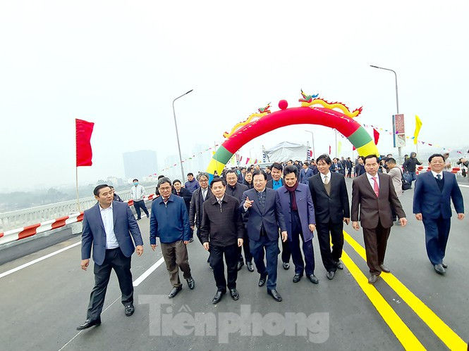 Chính thức thông xe cầu Thăng Long - ảnh 3