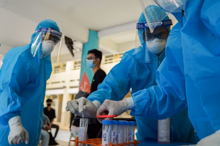 Dich covid-19 tai TP.HCM anh 1