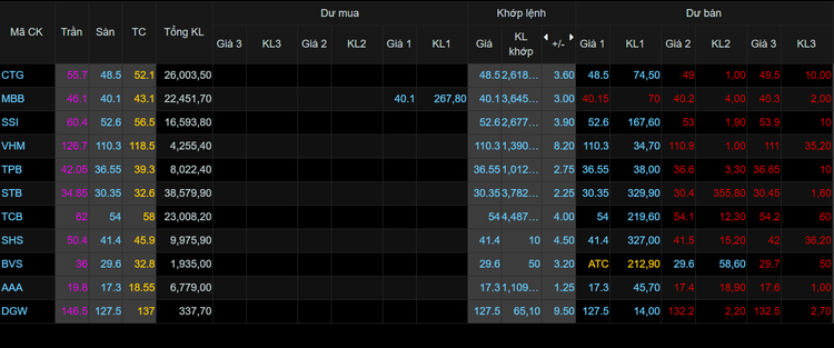 Chung khoan lao doc, Chung khoan phien 6/7, Ban thao chung khoan anh 1