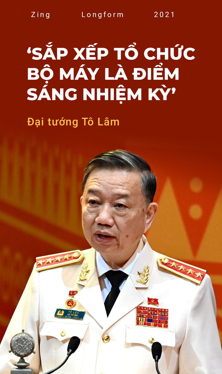 Đại tướng Tô Lâm: 'Sắp xếp tổ chức bộ máy là điểm sáng nhiệm kỳ' ảnh 1