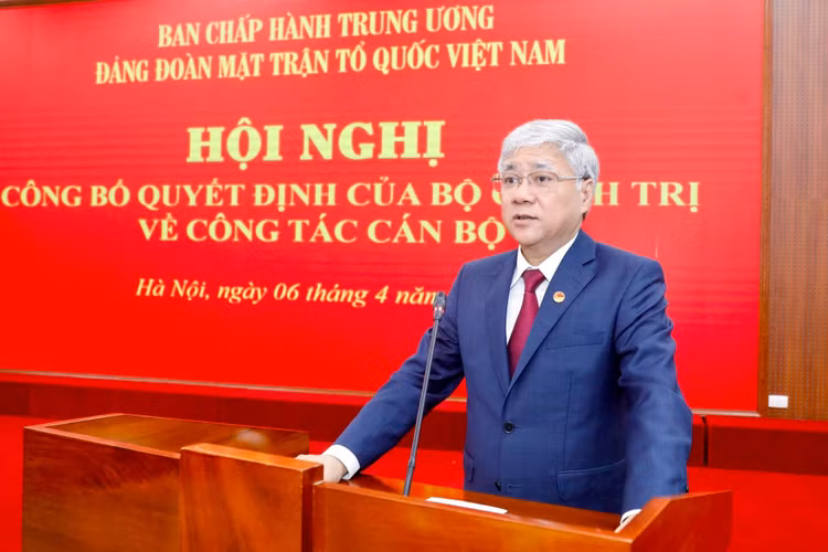 Chỉ định Bộ trưởng Đỗ Văn Chiến làm Bí thư Đảng đoàn Mặt trận Tổ quốc - 2