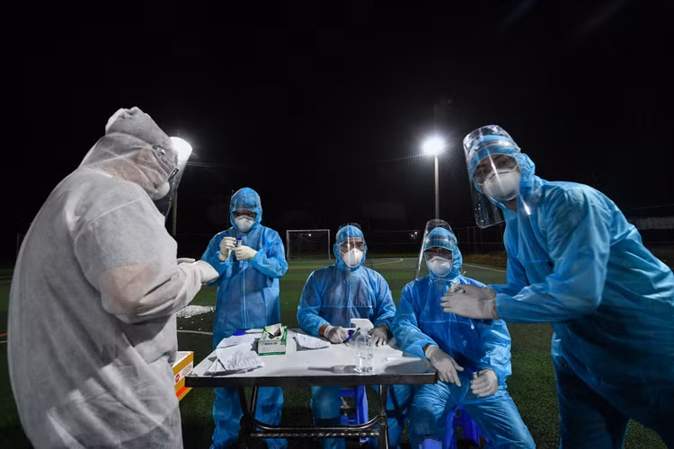 dich Covid-19 Viet Nam anh 1