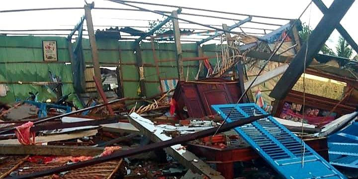 Vòi rồng 'khủng' xuất hiện ở Bến Tre làm 142 căn nhà bị sập, 8 người bị thương - ảnh 3