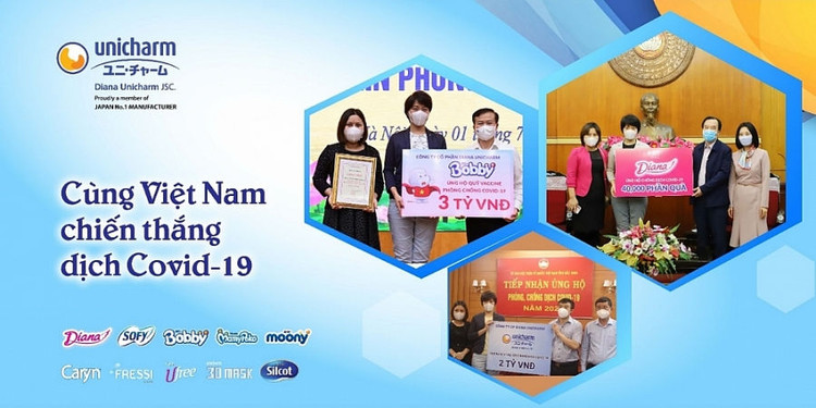 Diana Unicharm sát cánh cùng đội ngũ y tế tuyến đầu chăm sóc bệnh nhân