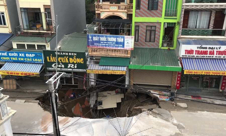 Hố tử thần ở Chương Mỹ